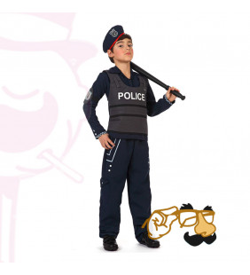 DISFRAZ POLICÍA 10-12 AÑOS