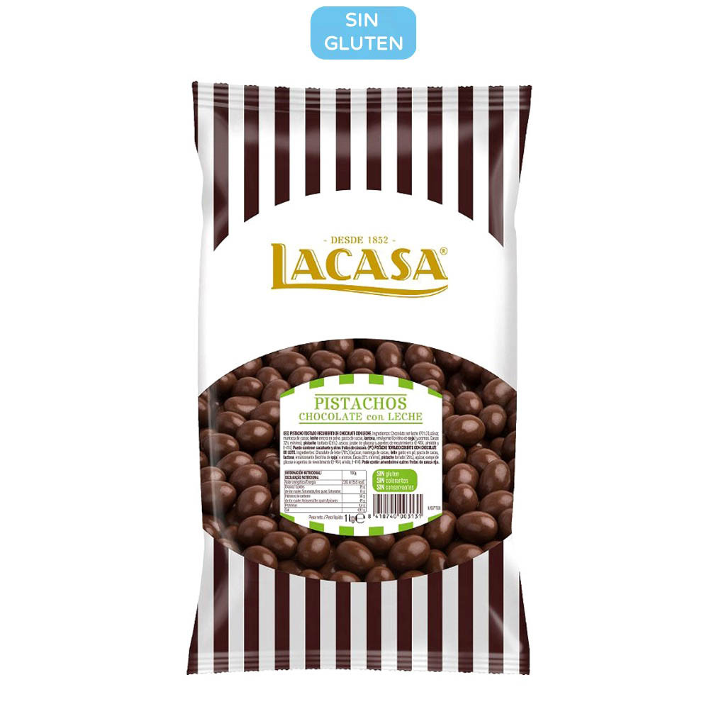 PISTACHOS CHOCOLATE KG.
