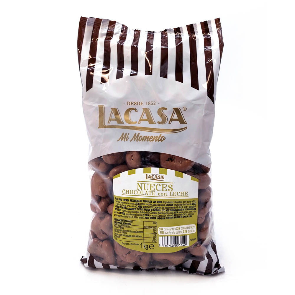 NUECES CON CHOCOLATE KG.