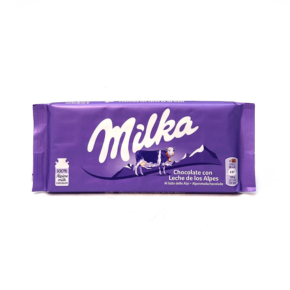 PACK 3 TABLETAS MILKA LECHE ALPINE 100G