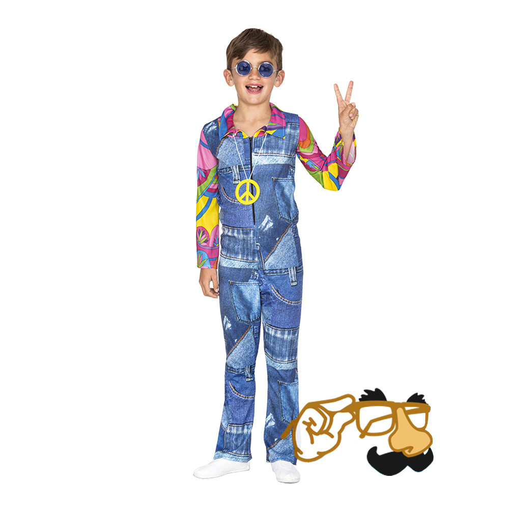 DISFRAZ HIPPIE JEANS 4-6 AÑOS